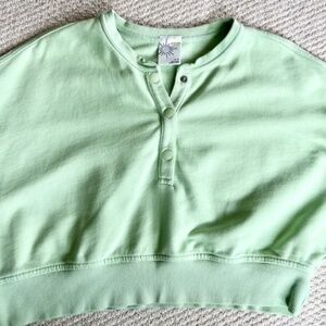 Aerie Cropped Sweatshirt M